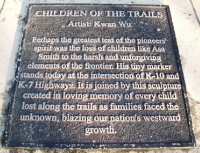 Children of the Trails Marker image. Click for full size.