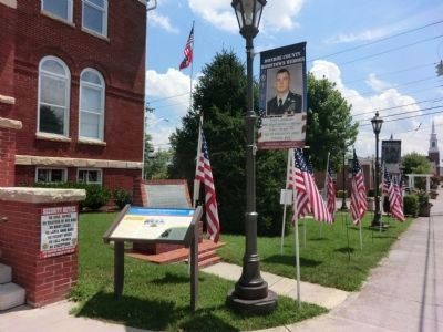 War Comes to Madisonville Marker. Click for full size. War Comes to Madisonville Marker image. Click for full size.