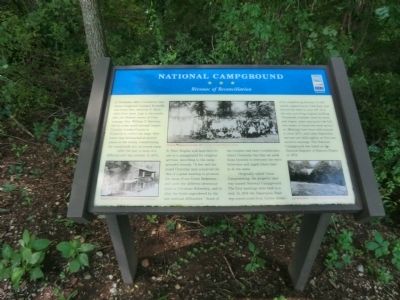National Campground Marker. Click for full size. National Campground Marker image. Click for full size.