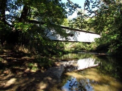 Portland Mills Covered Bridge image. Click for full size.