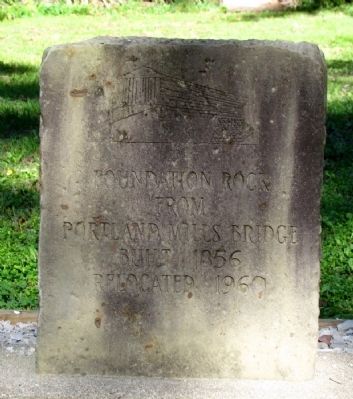 Foundation Rock Marker. Click for full size. Foundation Rock Marker image. Click for full size.