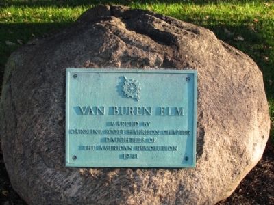 Van Buren Elm Marker image. Click for full size.
