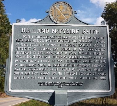 Holland McTyeire Smith Marker image. Click for full size.