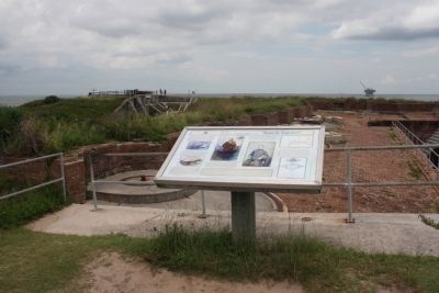 Wide View The Battle of Mobile Bay Marker Location. Click for full size. Wide View The Battle of Mobile Bay Marker Location image. Click for full size.