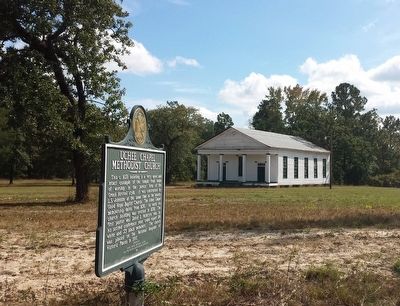 Uchee Chapel Methodist Church. Click for full size. Uchee Chapel Methodist Church image. Click for full size.
