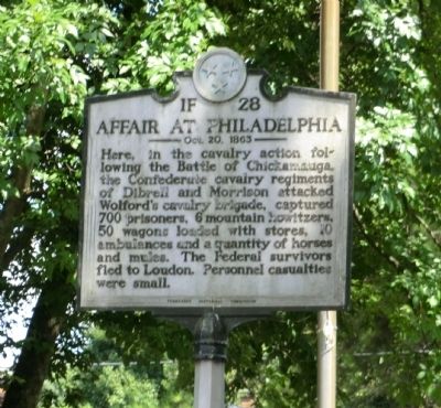 Affair at Philadelphia Marker. Click for full size. Affair at Philadelphia Marker image. Click for full size.