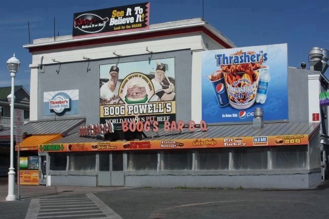 Ocean City's Thrasher's Landmark and tradition plus Boog's BBQ Beef as well image. Click for full size.
