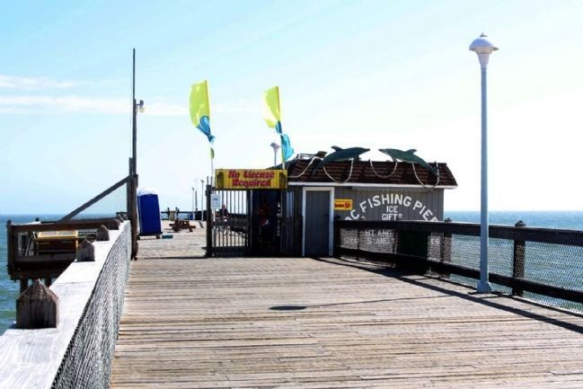 Ocean City Fishing Pier. Click for full size. Ocean City Fishing Pier image. Click for full size.
