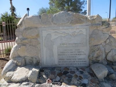 Padre Francisco Garcés Marker. Click for full size. Padre Francisco Garcés Marker image. Click for full size.
