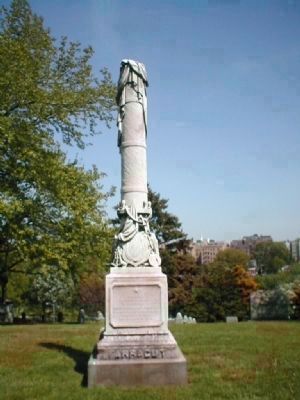 Farragut's grave in Woodlawm Cemetery, Bronx, NY image. Click for full size.