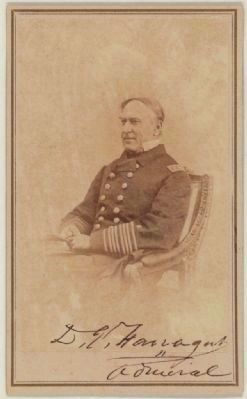 Admiral David Glasgow Farragut. Click for full size. Admiral David Glasgow Farragut image. Click for full size.