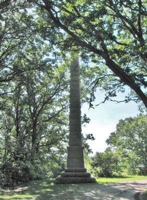 The Faithful Indians' Monument. Click for full size. The Faithful Indians' Monument image. Click for full size.