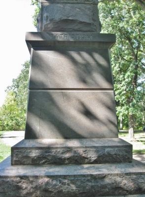 The Faithful Indians' Monument. Click for full size. The Faithful Indians' Monument image. Click for full size.