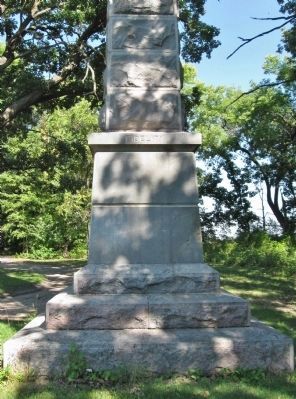 The Faithful Indians' Monument. Click for full size. The Faithful Indians' Monument image. Click for full size.