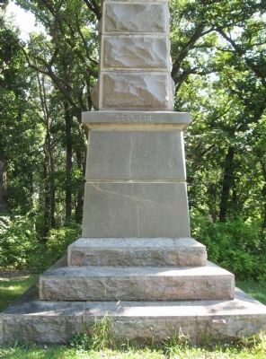 The Faithful Indians' Monument. Click for full size. The Faithful Indians' Monument image. Click for full size.
