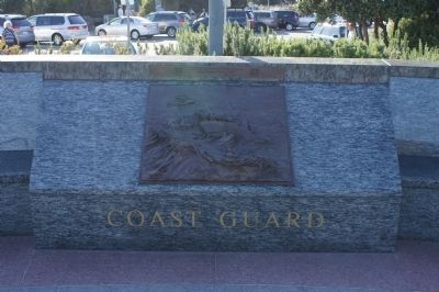 View W - The Lone Sailor Memorial Coast Guard Panel image. Click for full size.