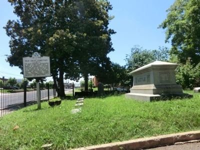 Old Gray Cemetery Marker. Click for full size. Old Gray Cemetery Marker image. Click for full size.