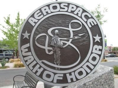 Aerospace Walk of Honor Emblem image. Click for full size.
