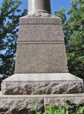 Battle of Birch Coulee Monument image. Click for full size.