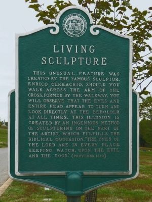 Living Sculpture Marker image. Click for full size.