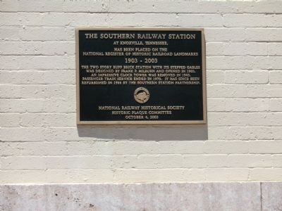 The Southern Railway Station Marker image. Click for full size.