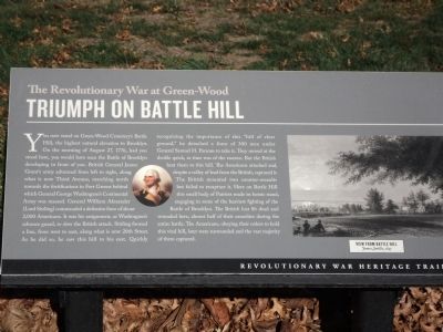 Triumph on Battle Hill Marker image. Click for full size.
