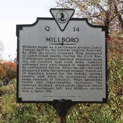 Millboro Marker image. Click for full size.