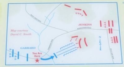 Map as shown in the upper center of the marker. Click for full size. Map as shown in the upper center of the marker image. Click for full size.