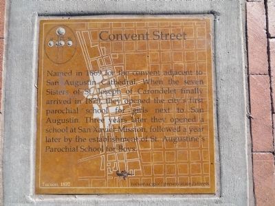 Convent Street Marker image. Click for full size.