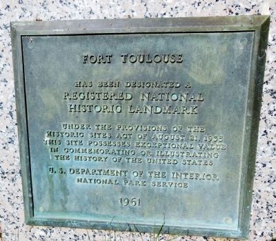 Registered National Historic Landmark plaque image. Click for full size.