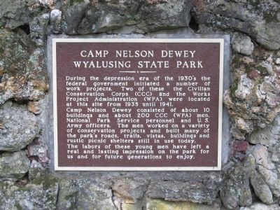 Camp Nelson Dewey Marker image. Click for full size.