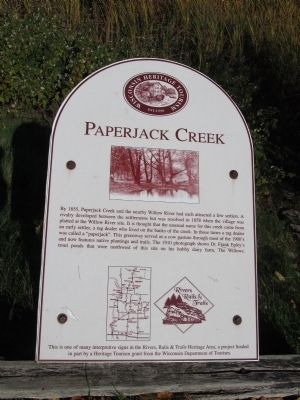 Paperjack Creek Marker image. Click for full size.