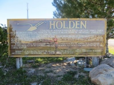 Holden Marker image. Click for full size.