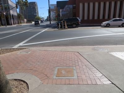 Convent Street Marker. Click for full size. Convent Street Marker image. Click for full size.