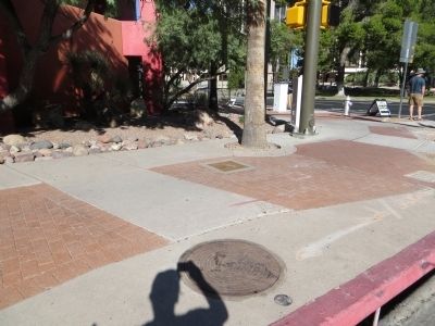 Convent Street Marker. Click for full size. Convent Street Marker image. Click for full size.