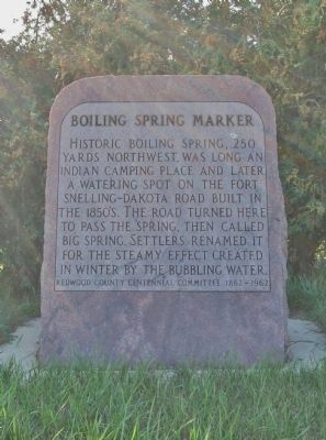 Boiling Spring Marker image. Click for full size.