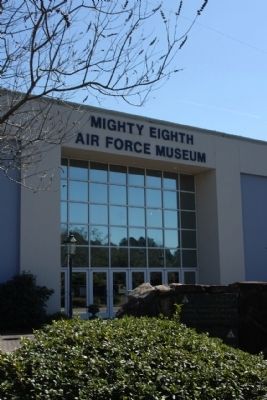 In Memory Of 93rd Bomb Group (H) Marker located at the Mighty Eighth Air Force Museum image. Click for full size.