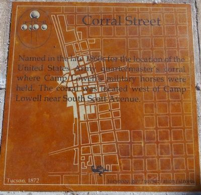Corral Street Marker image. Click for full size.