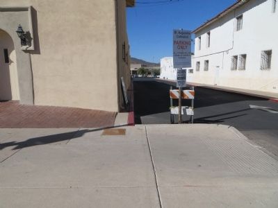 Corral Street Marker. Click for full size. Corral Street Marker image. Click for full size.