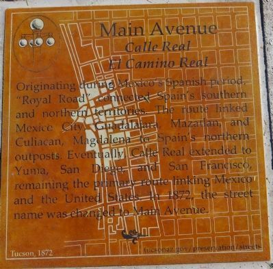 Main Avenue Marker image. Click for full size.