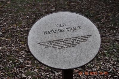 Old Natchez Trace image. Click for full size.