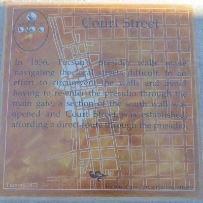 Court Street Marker. Click for full size. Court Street Marker image. Click for full size.