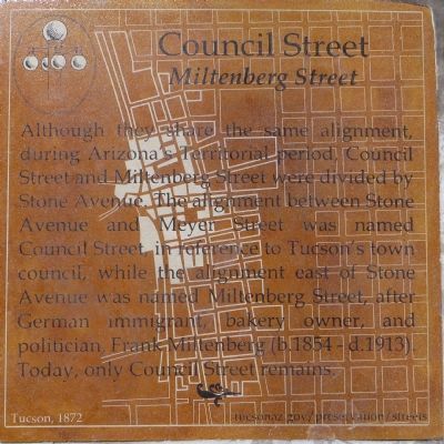 Council Street Marker. Click for full size. Council Street Marker image. Click for full size.