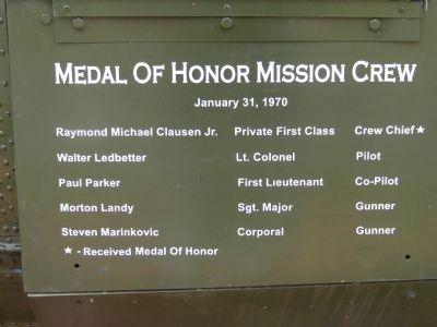 Medal of Honor Mission Crew image. Click for full size.