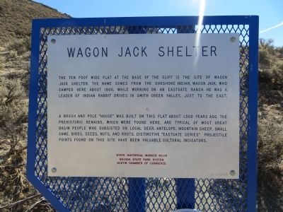 Wagon Jack Shelter Marker image. Click for full size.