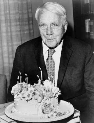 Robert Frost Marker image. Click for full size.