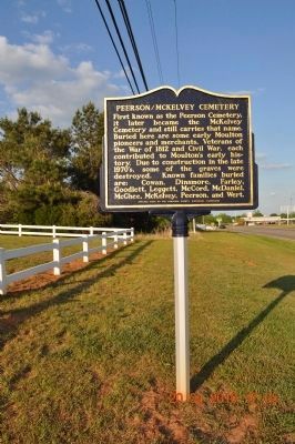 Peerson/Mckelvey Cemetery Marker image. Click for full size.