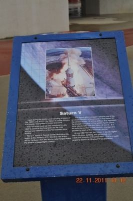 Saturn V Marker. Click for full size. Saturn V Marker image. Click for full size.