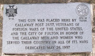 War Memorial Marker. Click for full size. War Memorial Marker image. Click for full size.