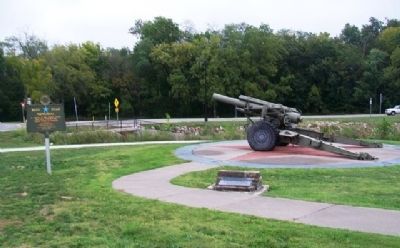 War Memorial and Marker. Click for full size. War Memorial and Marker image. Click for full size.